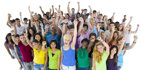 Diversidad feliz Personas — Foto de Stock