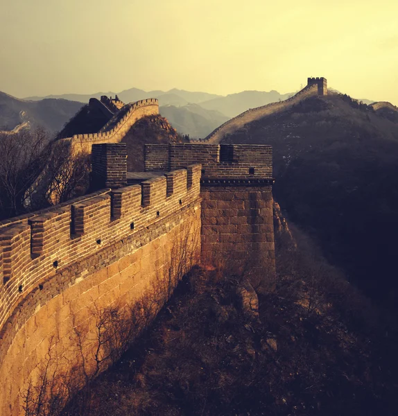 Great Wall of China Architecture — Stock Photo, Image