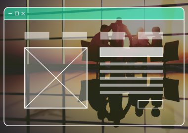 İş Adamlarının Silüetleri