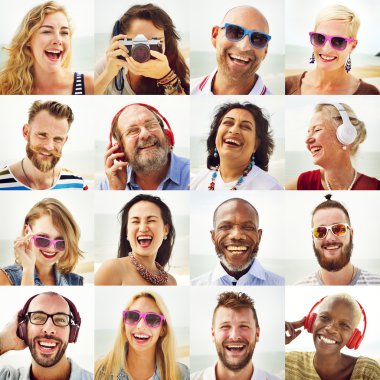 Arkadaşlar portre beraberlik kavramı