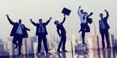 iş adamları ve takım çalışması kavramı 