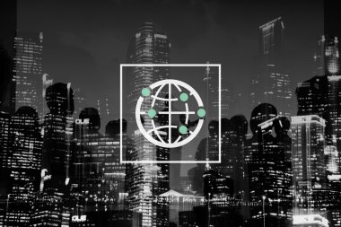 İş grubunun siluetleri