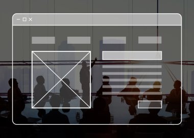 İş adamlarını tartışma sırasında