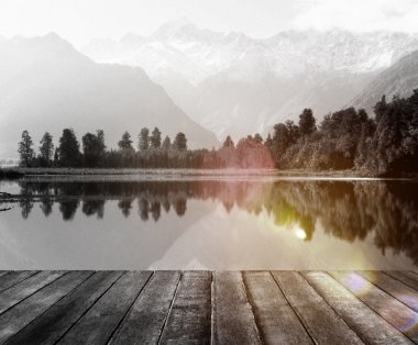 güzel doğa Yeni Zelanda