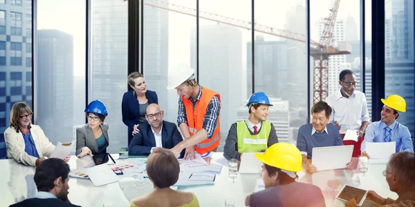 Business people at corporate meeting — Stock Photo, Image