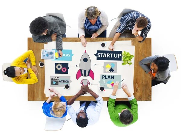 Business people and Startup Innovation Concept — Stock Photo, Image