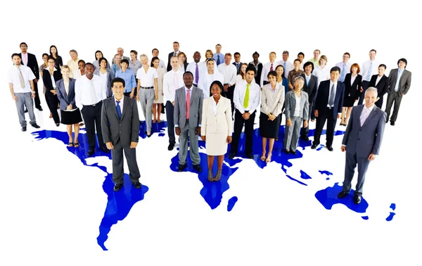 Group of Business People standing together — Stock Photo, Image