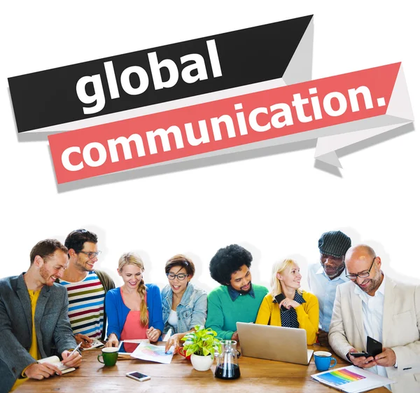 Global kommunikation koncept — Stockfoto