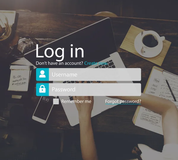 Access for log in internet — Stock Photo, Image