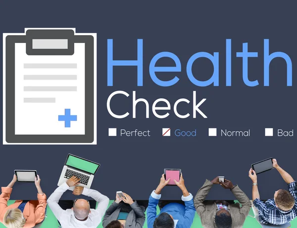 Health Check Medical Concept — Stock Photo, Image