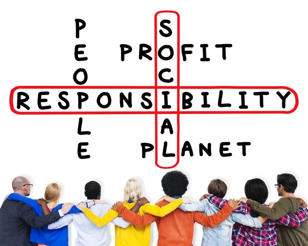 People and social responsibility — Stock Photo, Image