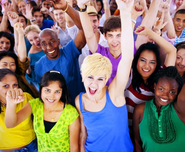 Felice diversità Persone — Foto Stock