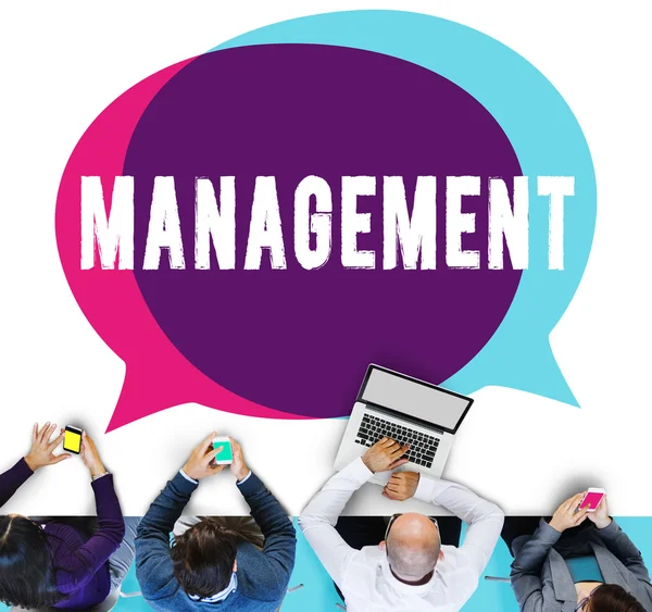 Management-Organisationskonzept — Stockfoto