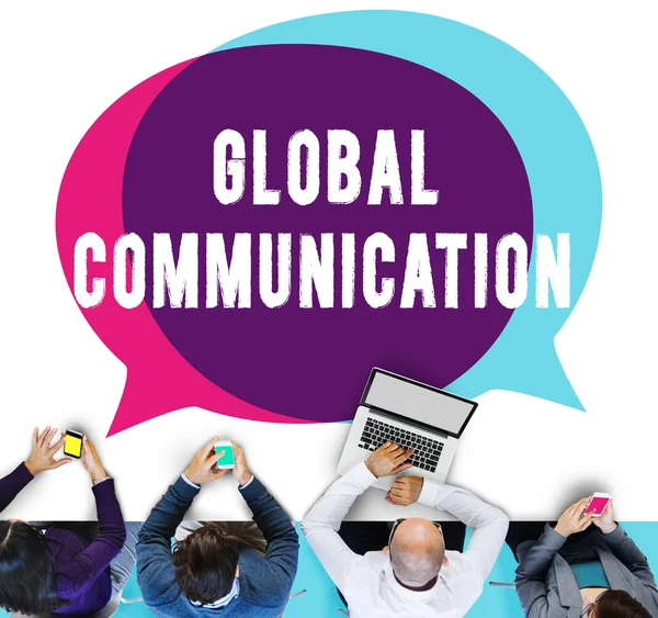 Global communicatieconcept — Stockfoto