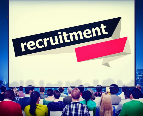 Recruitment Human Resources — Stock Photo, Image