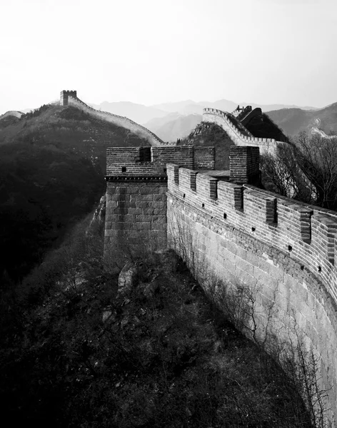 Antigua muralla china — Foto de Stock