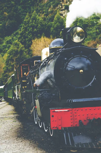 Steam Train Countryside Railroad — Stock Photo, Image