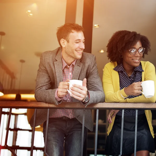 Pausa caffè Business team — Foto Stock