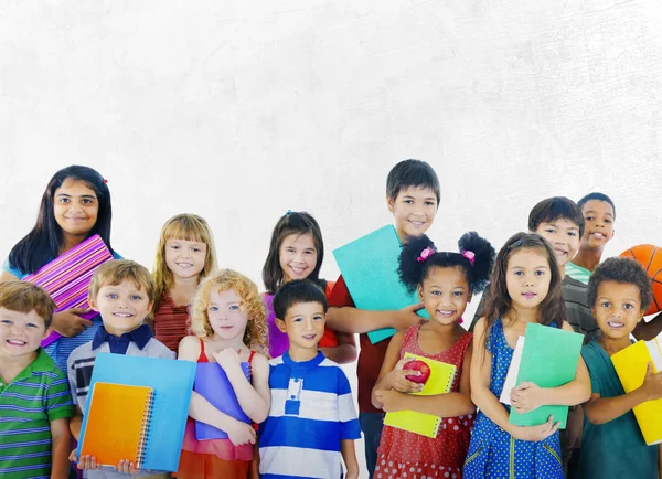 Adorable smiling children — Stock Photo, Image