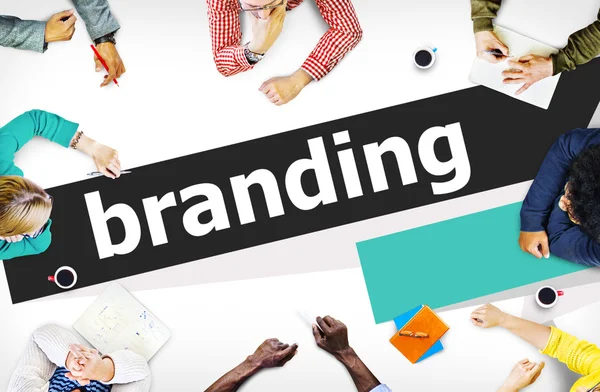 Branding Identidad de marca — Foto de Stock