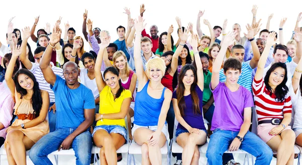 Diversidad feliz Personas — Foto de Stock