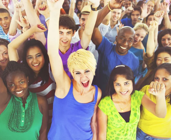 Diversidad feliz Personas —  Fotos de Stock