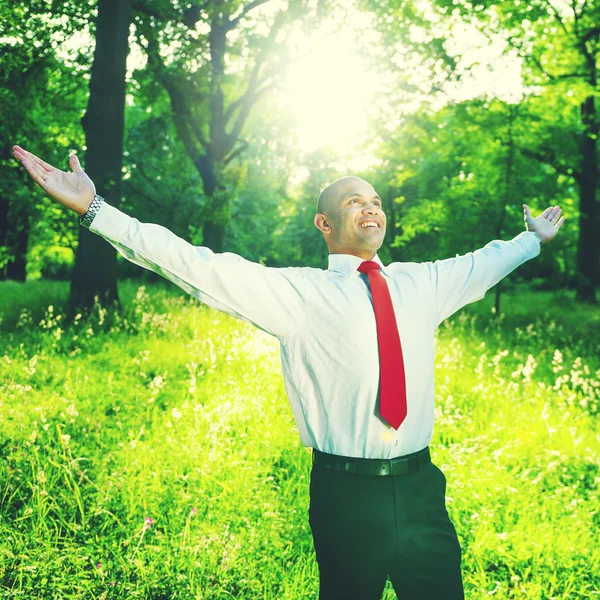 Relajación de negocios Refrescante — Foto de Stock