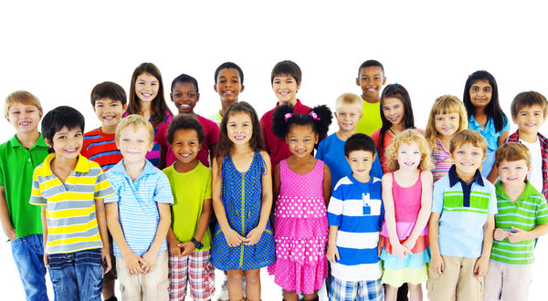 adorable smiling children