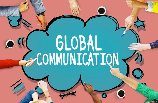 Global communicatieconcept — Stockfoto