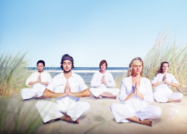 Meditasyon Yoga sağlık kavramı