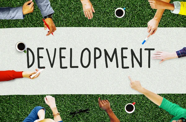 Diverse People and Development — Stock Photo, Image