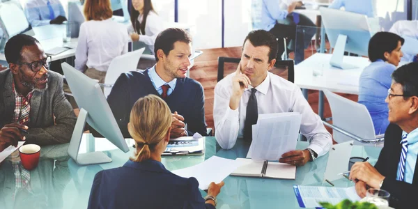 Mensen wereldwijde communicatie Office — Stockfoto