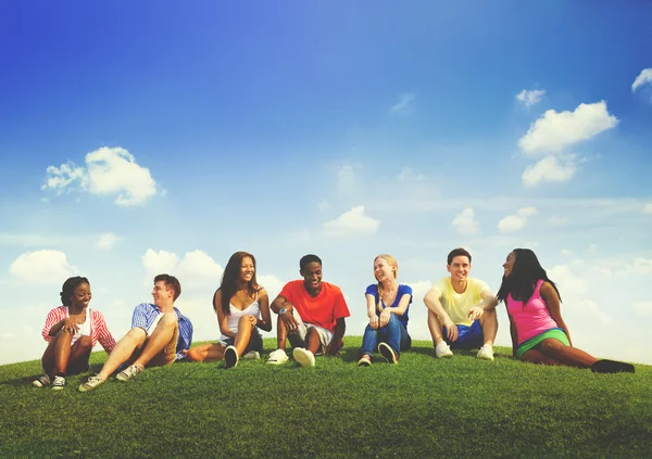 Freundschaft Zusammenhalt Einheit Konzept — Stockfoto