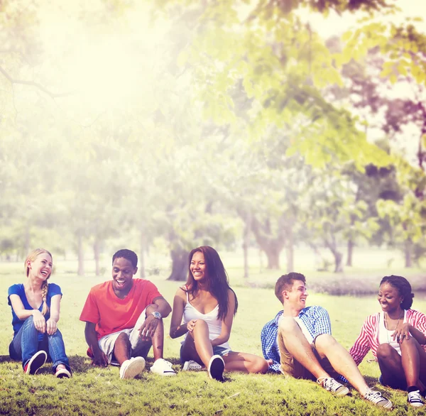 Schüler-Team-Ferienkonzept — Stockfoto