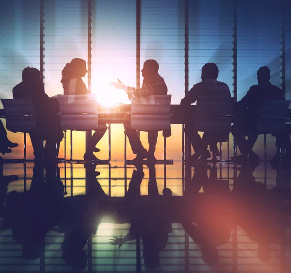 Business persons during discussion — Stock Photo, Image