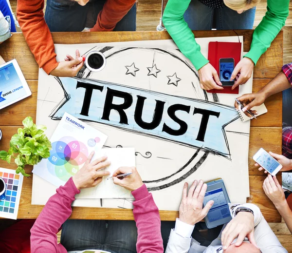 Trust Belief Concetto onesto — Foto Stock