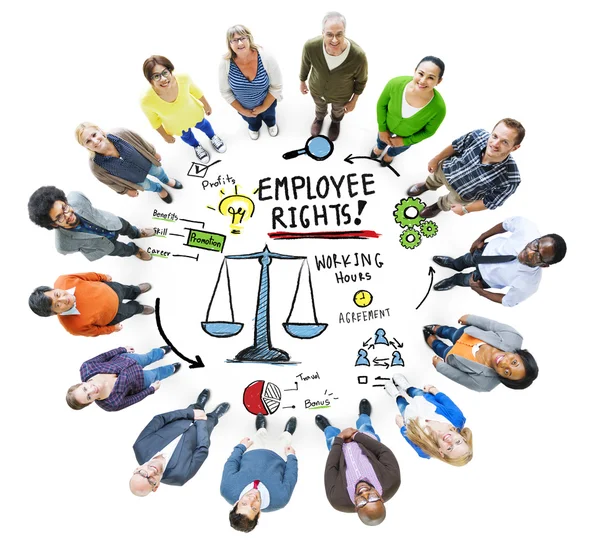 Concepto de derechos de los empleados — Foto de Stock