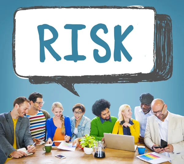 Risico kans Concept — Stockfoto