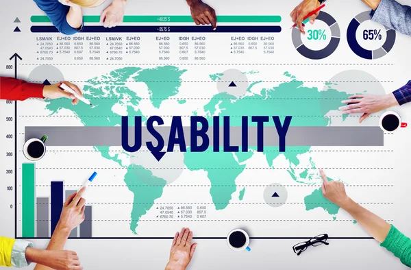 Diverse People and Usability Concept — Stock Photo, Image