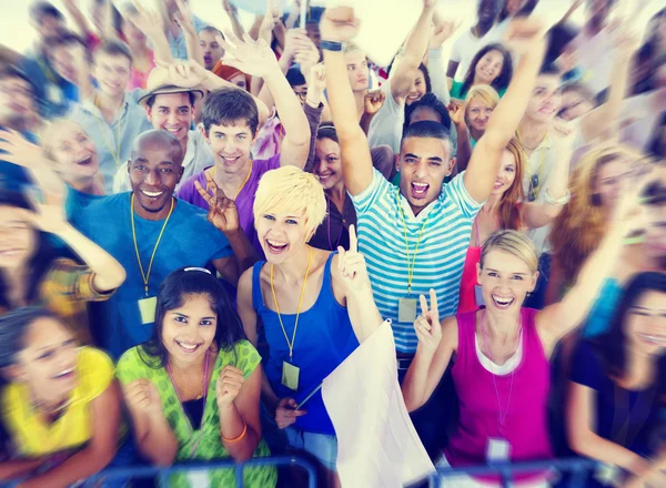 Cheerful Diversity People — Stock Photo, Image