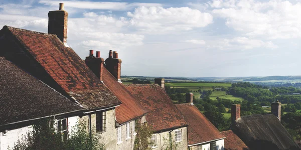 乡村景色和英国文化 — 图库照片