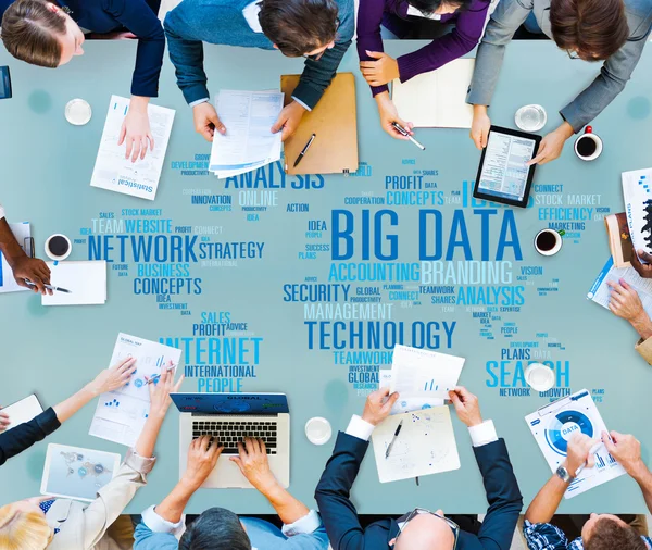 Concepto Big data — Foto de Stock