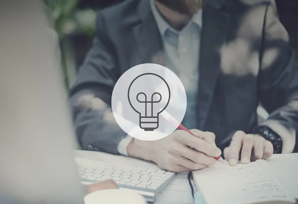 Businessman working in office — Stock Photo, Image