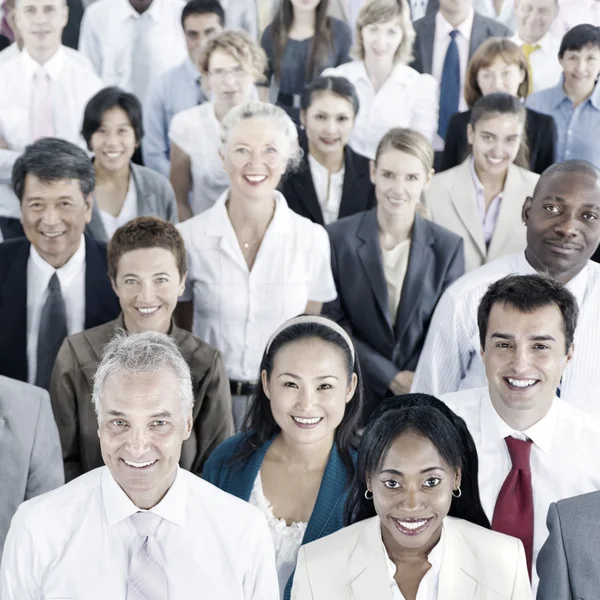 Multiethnische Menschen in verschiedenen Berufen — Stockfoto