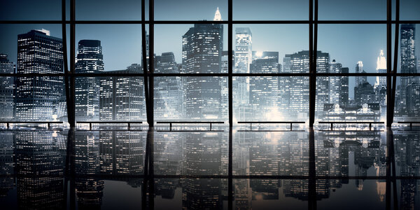 New York City Panorama at Night time