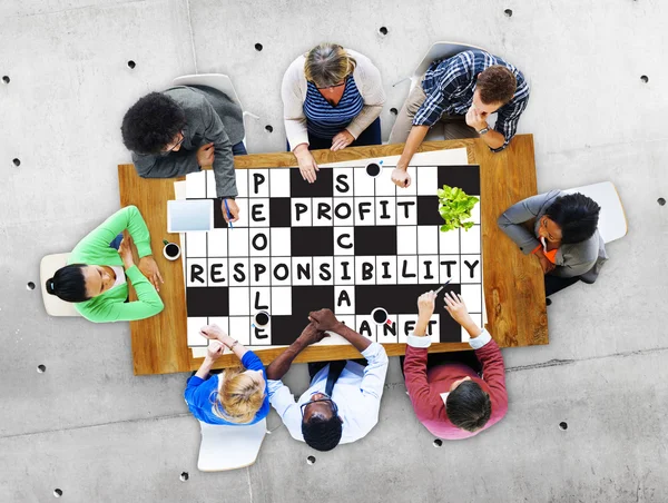 Concept de responsabilité sociale — Photo