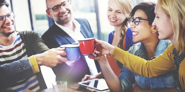 Diversidad Personas Relajantes — Foto de Stock