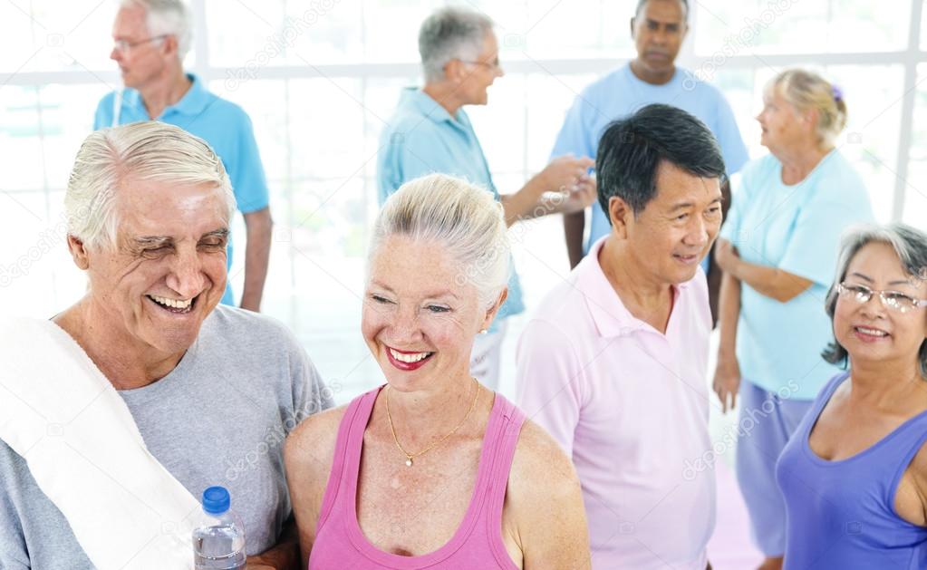 Seniors Adults Activity Concept