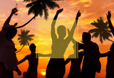 Grup yaz tatil kavramı, insan