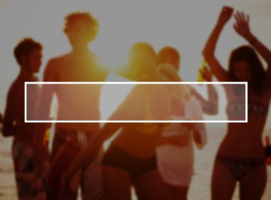 Grup yaz tatil kavramı, insan